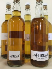 Laphroaig from the Cask tasting